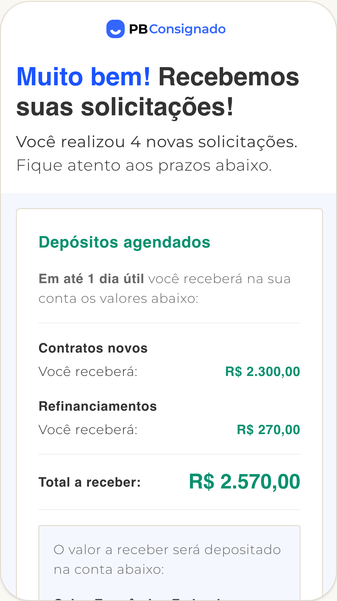 Paraná Banco — confirmação da contratação